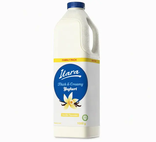 Ilara Vanilla Flavoured Yoghurt 1Ltr Bottle